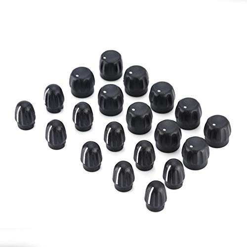 Tomantery Volume Knob Channel Selector Knob Replacement Parts Compatible with Two Way Radio Walkie Talkie Long Service Time Radio Parts for MOTOROLA Cobra Midland Models