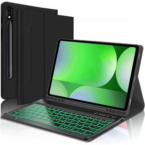 SUYOOULIN Touch Screen Tablet Computer Keyboard Cases S7 /S7 FE/S7 Plus 12.4