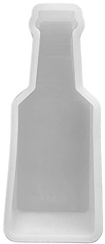 Silikonform für Bierfrische, Größe 3,8 cm breit x 10,2 cm lang x 2,5 cm tief, Mini-Likörflaschenform für Süßigkeiten, Seife, Harz, Kerzen