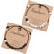YELUWA 2 Pcs Seelenverwandte Armbänder Schmuck Geschenk Für Ihn, Passende Paare Armbänder Fernbeziehung Armbänder, Jahrestag Valentinstag Für Ihn Freundin Freund Ehemann Frau Frauen Männer