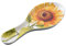 UPware Sunflower Melamine Spoon Rest, Cooking Spoon Holder for Stove Top, Kitchen Counter, and Dining Table, 9.625 Inch, Yellow