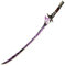 damdos Halloween Prop 40 Genshin Impact Cosplay Swords,Beelzebul Sword Sun Bird Raiden Shogun Mistsplitter Reforged Weapon Birthdays Gifts (Beelzebul)