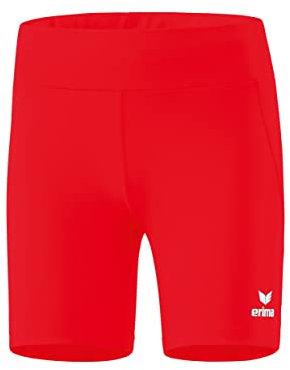 Erima Damen Racing 2.0 Leichtathletik Kurze Tight (8292306), rot, 38