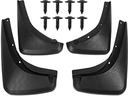 A ABSOPRO Anteriore Posteriore Parafanghi fangos Flap Parafangos per Jeep Renegade - 4pz Nero