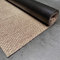 STORESDECO Alfombra vinilica de Tejido Trenzado Premium de Alta Gama Lavable Antideslizante Alfombras vinilicas Resistentes para Salon Cocina habitacion baño Pasillo Exterior Color Beige 200x290 cm