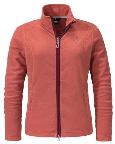 Schöffel Damen Fleece Jacket Leona3, burlwood, 42