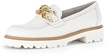 Gabor Damen Slipper, Frauen Slip On,schluepfschuhe,Loafer,College Schuhe,Businessschuhe,Slip-ons,Mokassins,Halbschuhe,Latte (Gold),38.5 EU / 5.5 UK