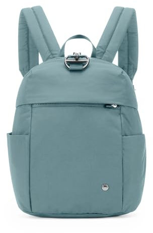 Pacsafe Citysafe Damen Rucksack mit Diebstahlschutz, 8 l, klein, Frische Minze, Einheitsgröße, Citysafe Rucksack mit Diebstahlschutz, 8 l, klein