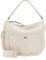 Abro Leather Dalia Hobo Bag Clara L Beige