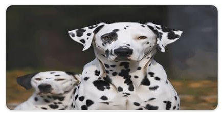 Große Schreibtischunterlage Dalmatiner Hund Schreibtischunterlage Schutz Rutschfest Büro Mauspad Wasserdicht Schreibtisch Schreibunterlage Multifunktionale Schreibtischunterlage für Büro und Zuhause
