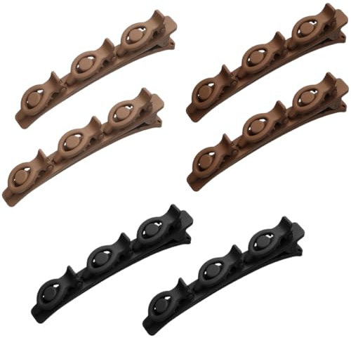 JchEnye 6 Haarspangen, Kolibri-Haarspange, Entenschnabel-Haarspange, geeignet für Damen, Frauen und Mädchen
