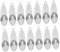 UTHCLO 14 pièces Couteau à Kiwi Acier Inoxydable Outils de Découpe Creusage pour Fruits Gadg Cuisine Multifonctionnel