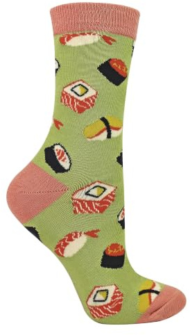 Miss Sparrow Ladies Novelty Sushi Bamboo Socks Funny Colourful Gifts for Women