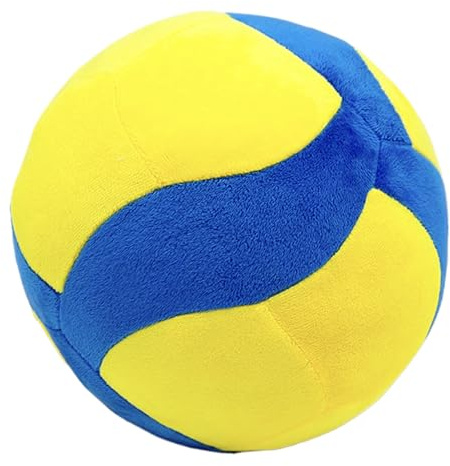 Générique Volleyball aus Sport-Plüschtier – Plüschkissen aus PP-Baumwolle, weich und flauschig, kuschelig, Sport-Spielzeug | Spielerische Dekoration in Volleyball-Form für Jugendliche, Erwachsene