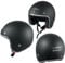 Casco Moto Jet Omologato ECE 22-06 Nero Opaco custom scooter naked taglia L