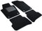 MDM SP-3748 Fußmatten Velours Autoteppich passend für Volkswagen Polo V (6R) 05.2009>09.2017 / Seat Ibiza 2008>05.2017 / Skoda Fabia III 2014>, black