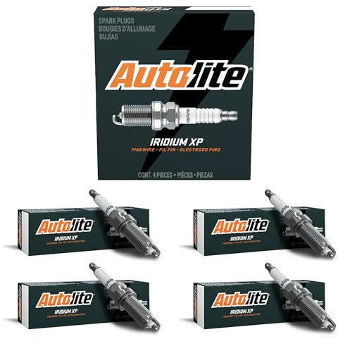 Autolite XP6083-4PK Iridium XP Zündkerze, 4 Stück