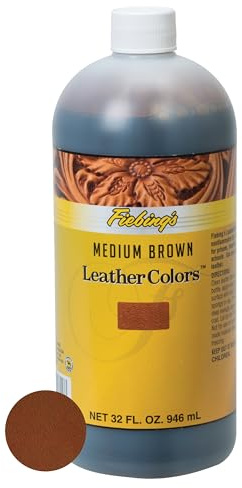 Fiebing's LeatherColors - Pintura al Agua para Zapatos, Botas, Cinturones, Bolsos, Muebles, 118 ml