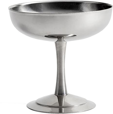 HAY Eisbecher, Edelstahl, 9 x 9 cm, Silber