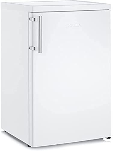 SEVERIN Réfrigérateur Congélateur, Hauteur : 84,5 cm, Pose libre, Sous-plan, Longueur 55cm, 108L, Classe E, 137 kWh/an, 37 dB, Blanc, KS 8828 [Classe énergétique E]