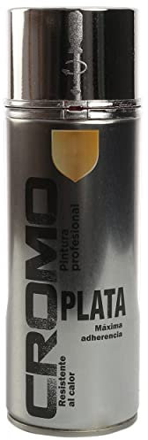 H HANSEL HOME Pintura Spray Especial Efecto Plata Cromado 400 Ml