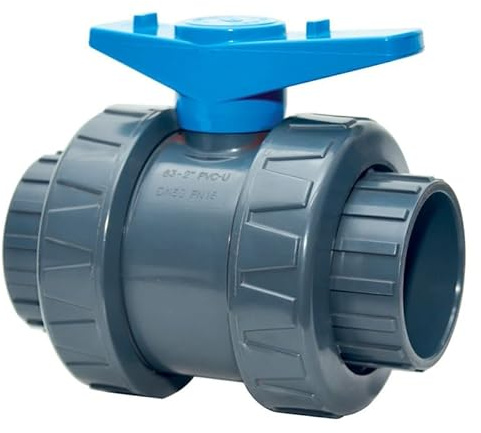 Vanne modèle 2020 Interplast 32mm à coller double union démontable 3,2cm / 32 mm PN16 PVC PRESSION