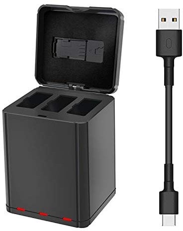 LYONGTECH Akku Ladegerät für DJI Ryze Tello/Tello EDU Drohne, lädt 3 Batterie Akkuladestation Hub Zubehör