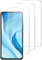 QUITECO Protector Pantalla para Xiaomi Mi 11 Lite/Mi 11 Lite 5G [3 Piezas] Vidrio Cristal Templado