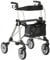 RUSSKA Rollator Elan Plus - mit extra weichen Komfort Rädern champagner