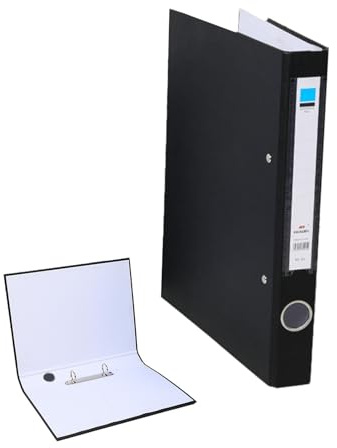 Qualitäts-Ordner, Ringordner A4 Schmal 2 Ringe, 35 mm Rückenbreite, Ordner A4, Aktenordner A4, Ordner-Organizer, Standard-Ordner, für 140 Blatt, Für Schule, Studium & Haushalt