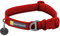 Ruffwear Front Range-Halsband, Hundehalsband mit V-Ring, längenverstellbares Haustier-Hundehalsband, bequemer weicher Stoff, Haustierhalsband mit Hundeleinen-Befestigungsring, Red Canyon 11-14