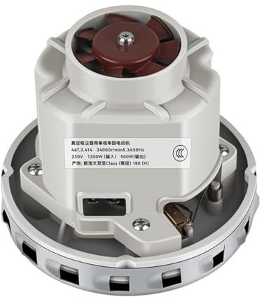 watera Motore per Aspirapolvere 230V 1200W Ad Alta Potenza, Motore Universale per Aspirapolvere, Pezzi di Ricambio per Aspirapolvere