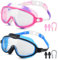 Moseem Schwimmbrille Kinder, 2 Stück Schwimmbrille 3-15 Jahre UV-Schutz,Anti-Nebel Kein Auslaufen Schwimmbrillen für Kinder, Mädchen, Jungen