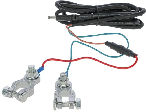 Kerbl Batteriekabel SmartCoop - 2m mit Klinke, Zubehör für Batterien, für den Tierbedarf, 70618