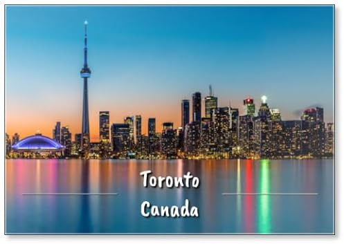 Toronto Panorama at Dusk, Kühlschrankmagnet