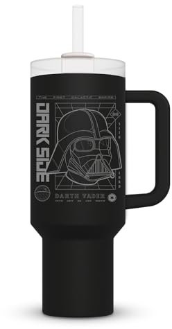 PYRAMID Darth Vader Star Wars-Flasche Mit Strohhalm 1180 Ml