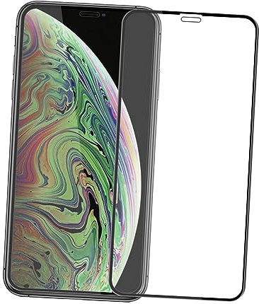 Artibetter Gehärtetes Glas Displayschutzfolie Kompatibel Mit Iphone Xs Max Vollflächiger Kratzschutz Für Bildschirm Anti-fingerabdruck-film Einfache Installation Und Hoher Schutz
