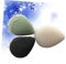 Baluue 3St Lippenbalsam-Tuben caderas postizas para mujer Holzkohle Konjak-Gesichtsschwämme Gesichtsschablonen makeup remover exfoliating sponge gesichts reinigung Face cleansing