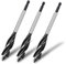 hsawbit 3pcs x 15mm x 165mm Wood Drill Bit, Auger Drill Bits for Wood 1/4 Inch Hex Shank Woodworking Hole Drill Bit