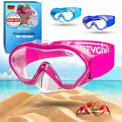 KIDVERSE Gafas Buceo Niña y Niño - Mascara Buceo Niño - Gafas de Bucear