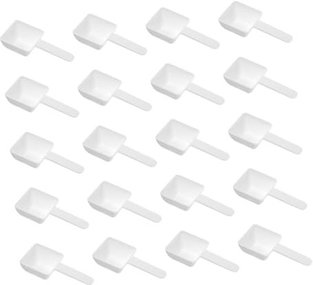 GLEAVI 40pezzi Misurino Per Detersivo in Polvere Cucchiai Dosatori Grammi Misurino Cucina Per Pesare Gli Alimenti Per Polvere