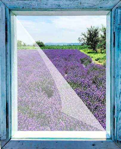 Pollenschutzvlies Pollenschutzgitter Insektenschutz 3 Stück 130 × 150 cm – weiß – zuschneidbar für Allergiker – für nach innen öffnende Fenster – inkl. 2x selbstklebendem Klettband 10cm breit