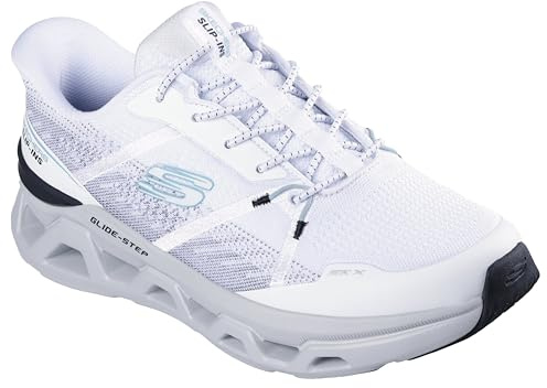 Skechers Herren Slip-ins Glide-Step Altus Aphtur 43 EU | Hands Free Sneaker mit Air-Cooled Memory Foam® | Glide-Step® Dämpfung | Vegan | Waschbar | No-Tie Fit