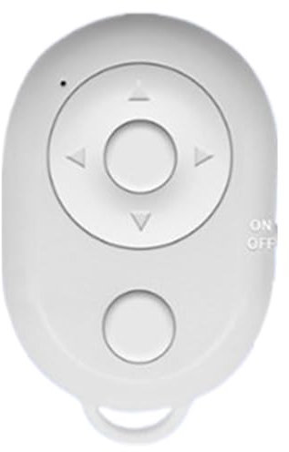 Erconsso Page Turner, Page Turner for Ebook Reading, Mini Wireless Camcorder Controller for Ebook Reading Video Photo Vlogging Recording