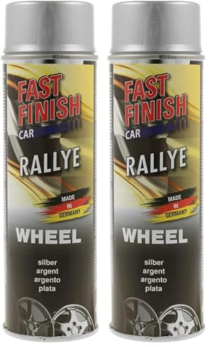 Fast Finish 292842 Felgensilber 500 ml, silber (Packung mit 2)