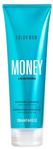 COLOR WOW Money Laundering Hydrating Shampoo, Sulfatfreies Feuchtigkeitsshampoo für seidiges, glattes Haar und saubere Kopfhaut, 250 ml