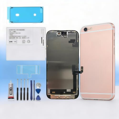 RUI XI Ersatzdisplay für iPhone 6/6 Plus/6S/6S Plus, LCD-Display, Touchscreen, Digitizer, komplette Montage, Ersatz-Bildschirm-Reparaturset, Akku + kostenloses Werkzeug (für iPhone 6S LCD)