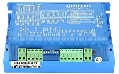 2DM860H 2 Phase Digital Stepper Motor Driver Microstep Controller AC 30-80V / DC 40-110V per CNC / Registratore / Tagliatrice