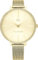 Tommy Hilfiger Analog Quarzuhr für Damen mit Goldfarben Edelstahl-Mesh-Gliederarmband - 1782114
