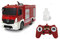 JAMARA 404970 - Feuerwehr TLF mit Spritzfunktion Mercedes-Benz Antos 1:26 2,4GHz - 360° manuell drehbare auf/ab bewegbare Spritzdüse, Reale Spritzfunktion, Licht vorne, Wassertank 160ml